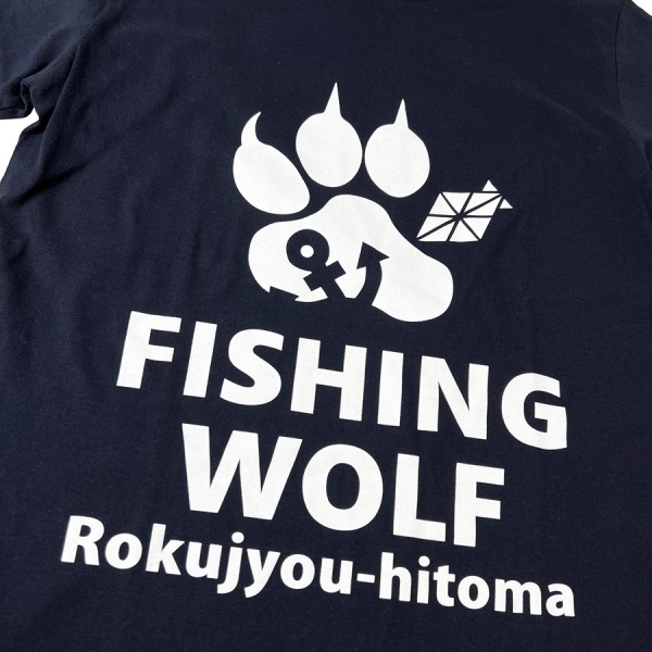 六畳一間の狼×Tsulino コラボ ロングTシャツ